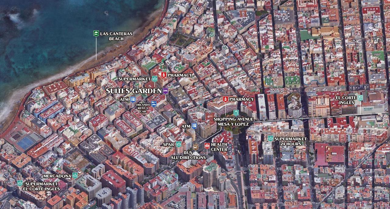 Suites Garden Loft Munch Λας Πάλμας ντε Γκραν Κανάρια Εξωτερικό φωτογραφία